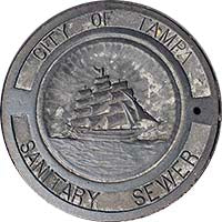 PROJECT FLORIDA - Tampa FL - Sewer Cover Coaster