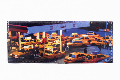 New York Taxis - Men's Leather Wallet, New York, NY